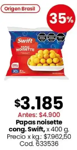 Coto Swift papas noisette oferta