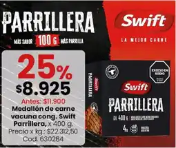 Coto Swift parrillera oferta