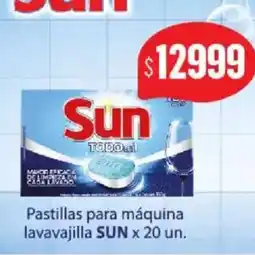Nini Mayorista Sun pastillas para máquina lavavajilla oferta