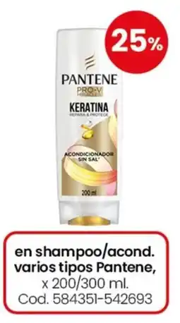 Coto Pantene acondicionador sin sal oferta