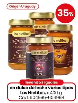 Coto Los nietitos dulce de leche varios tipos oferta