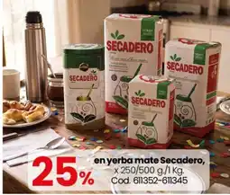 Coto Secadero yerba mate oferta