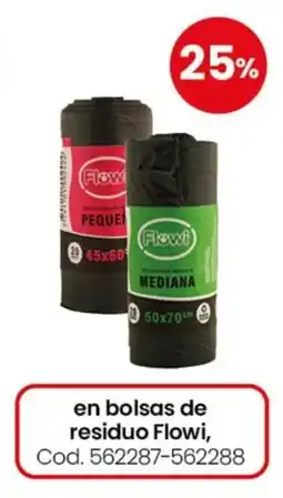 Coto Flowi bolsas de residuo oferta