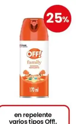 Coto Off! family aerosol repelente oferta