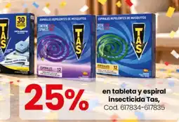 Coto Tas espirales repelentes de mosquitos oferta