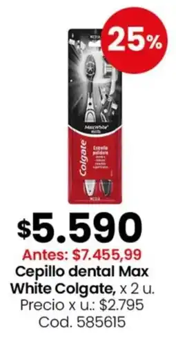 Coto Colgate cepillo dental max white oferta
