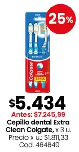 Coto Colgate cepillo dental extra clean oferta