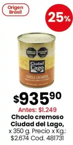Coto Ciudad del Lago choclo cremoso oferta