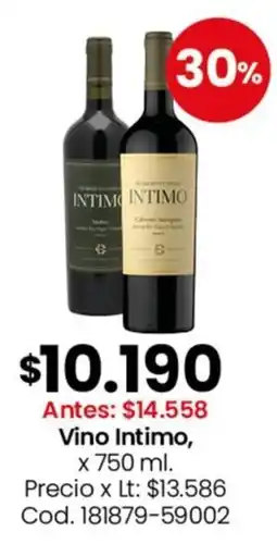 Coto Intimo vino oferta