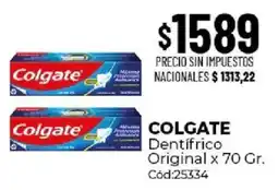 Diarco Colgate dentífrico original oferta