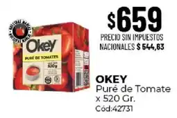 Diarco Okey puré de tomate oferta