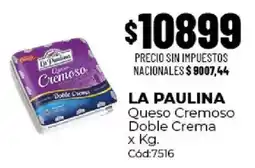 Diarco La paulina queso cremoso doble crema oferta