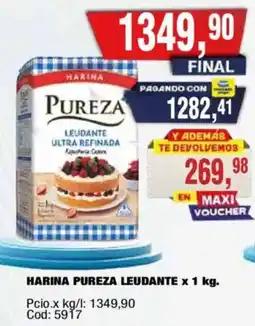 Maxiconsumo Pureza harina leudante ultra refinada oferta