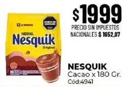 Diarco Nesquik cacao oferta