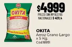Diarco Okita arroz grano largo oferta
