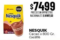 Diarco Nesquik cacao oferta
