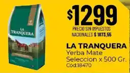 Diarco La tranquera yerba mate seleccion oferta
