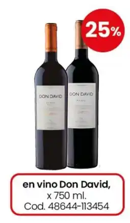 Coto Don david en vino oferta