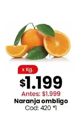Coto Naranja ombligo oferta