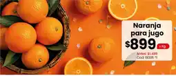 Coto Naranja para jugo oferta