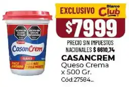 Diarco Casancrem queso crema oferta