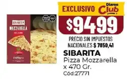 Diarco Sibarita pizza mozzarella oferta