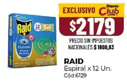 Diarco Raid espiral oferta
