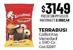 Diarco Terrabusi galletitas variedad oferta
