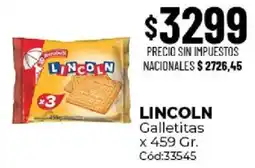 Diarco Lincoln galletitas oferta