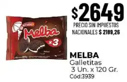 Diarco Melba galletitas oferta