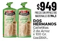 Diarco Dos Hermanos galletitas oferta