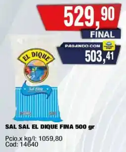 Maxiconsumo El dique sal fina oferta