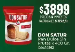 Diarco Don satur pan dulce sin frutas oferta