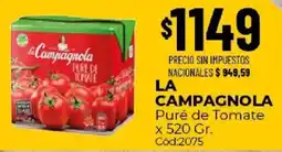 Diarco La campagnola puré de tomate oferta