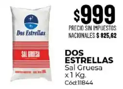 Diarco Dos estrellas sal gruesa oferta