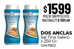 Diarco Dos anclas sal fina salero oferta