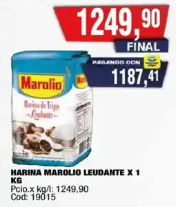 Maxiconsumo Marolio harina de trigo leudante oferta