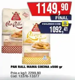 Maxiconsumo Mama cocina pan rall oferta