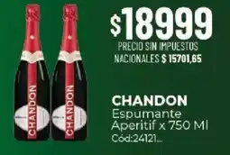 Diarco Chandon espumante aperitif oferta