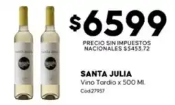 Diarco Santa julia vino tardio oferta