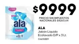 Diarco Ala jabón liquido ecolavado d/p oferta