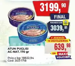 Maxiconsumo Puglisi atun ac-nat oferta