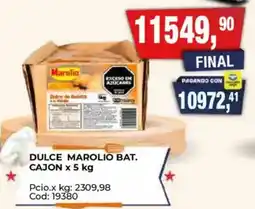 Maxiconsumo Marolio dulce marolio bat. oferta