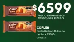 Diarco Cofler budin relleno dulce de leche oferta