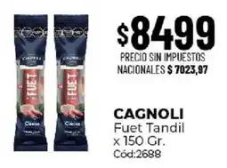 Diarco Cagnoli fuet tandil oferta