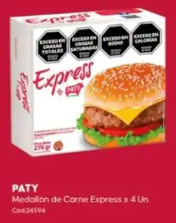 Diarco Paty medallón de carne express oferta