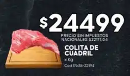 Diarco Colita de cuadril oferta