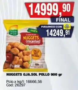 Maxiconsumo Cerma del Sol nuggets crocantes oferta