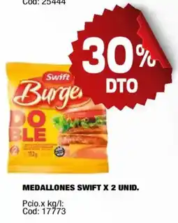 Maxiconsumo Swift medallones oferta