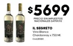Diarco Il segreto vino blanco chardonnay oferta